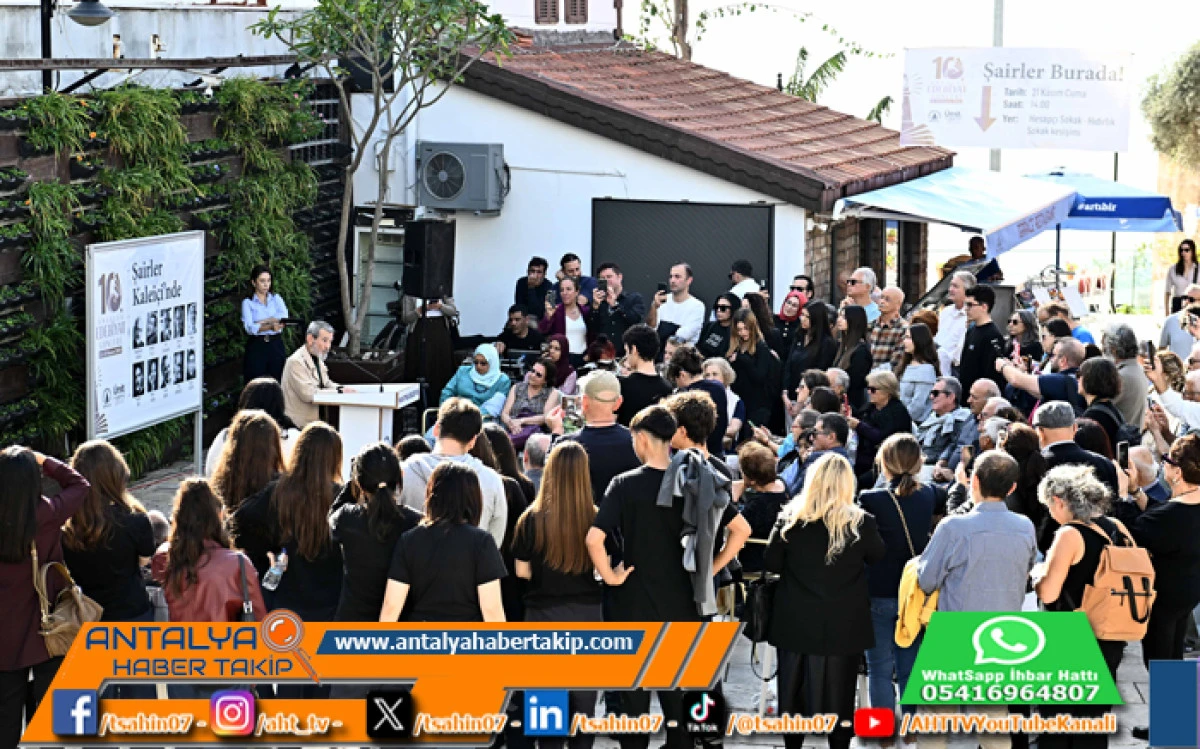 10. Antalya Edebiyat Günleri Sona Erdi