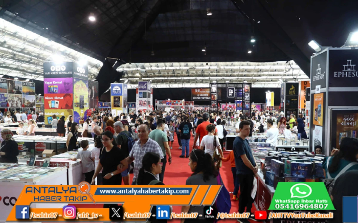 15. Antalya Kitap Fuarı 3 Ekim’de Başlıyor 