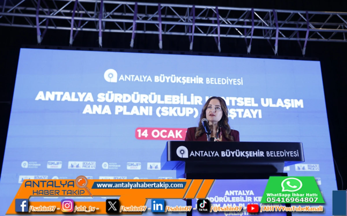 2040 S&uuml;rd&uuml;r&uuml;lebilir Kentsel Ulaşım Ana Planı Tematik &Ccedil;alıştayı D&uuml;zenlendi