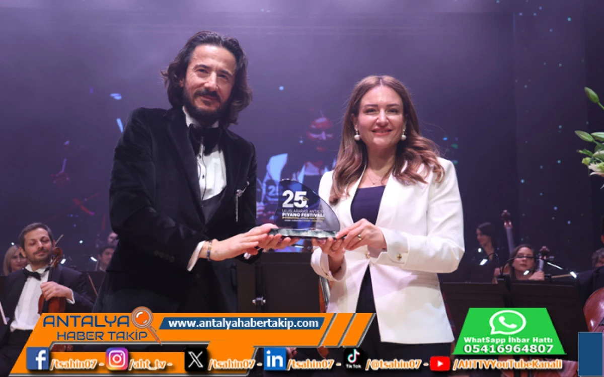 25. Uluslarararası Antalya Piyano Festivali Muhteşem Bir Konserle Başladı