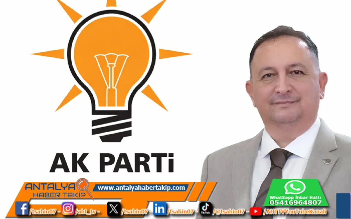 AK Parti Antalya İl Y&ouml;netim Kurulu &Uuml;yesi ve İş İnsanı &Ouml;zg&uuml;r &Ouml;zbek&rsquo;ten 2026 Yeni Yıl Mesajı