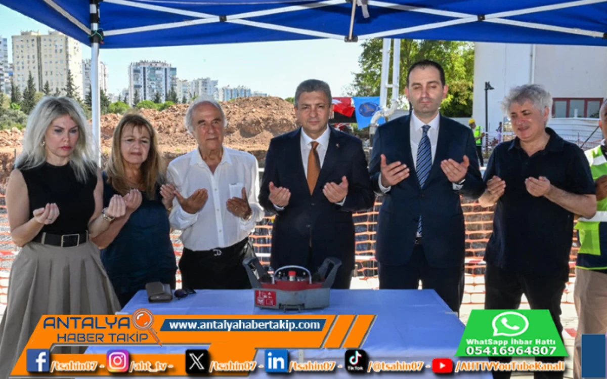 Akdeniz Üniversitesi Hastanesi Nöroloji Polikliniği Yeni Binasının Temeli Atıldı