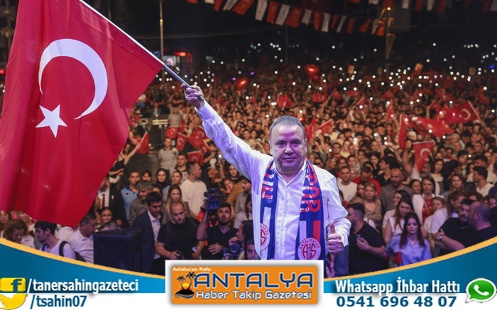 Antalya 19 Mayıs’ı Büyük Bir Coşkuyla Kutladı 