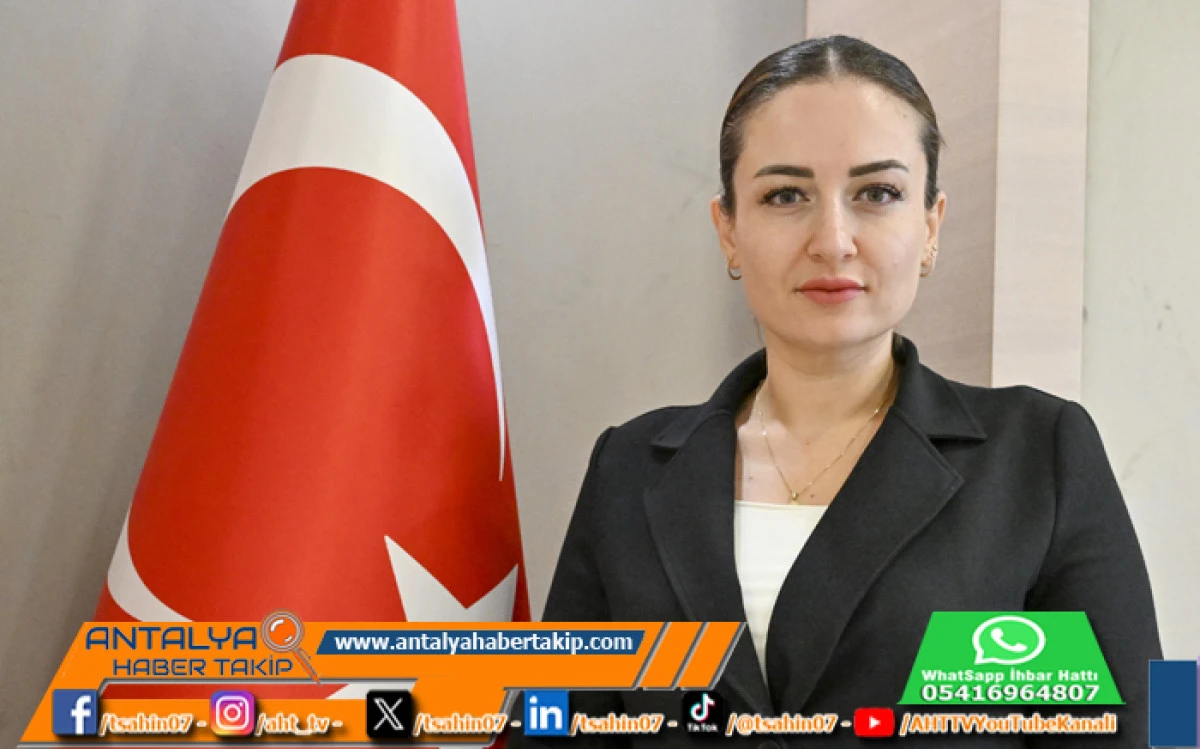 Antalya Büyükşehir Belediyesi Başkan Vekili Av. Büşra Özdemir’den Anlamlı 10 Kasım Mesajı