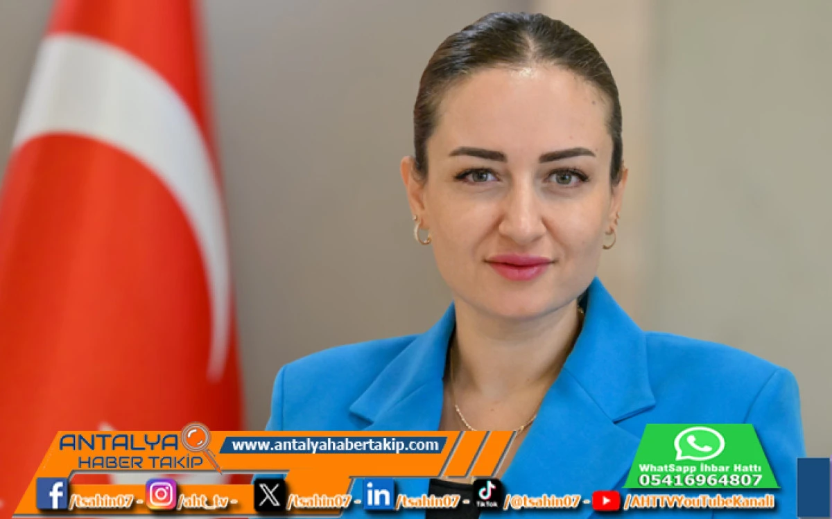 Antalya Büyükşehir Belediyesi Başkan Vekili Büşra Özdemir’den 29 Ekim Cumhuriyet Bayramı Mesajı