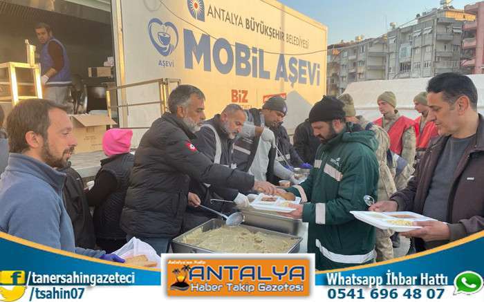 Antalya Büyükşehir Belediyesi Kandili Unutmadı