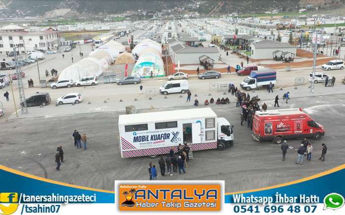 Antalya Büyükşehir Belediyesi Nurdağı’nda Psikosoyal Destek Çalışmalarını Sürdürüyor