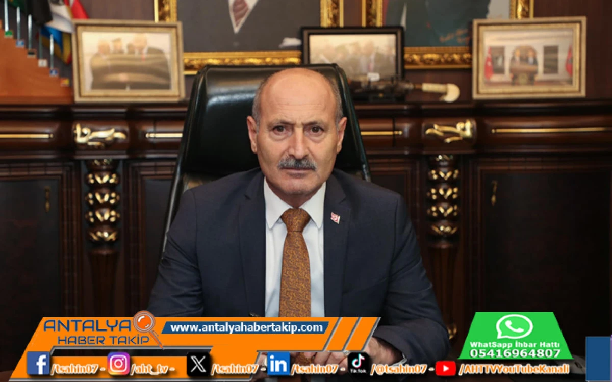 Antalya Emniyet M&uuml;d&uuml;r&uuml; Dr. Sabit Akın Zaimoğlu&rsquo;ndan Yeni Yıl Mesajı