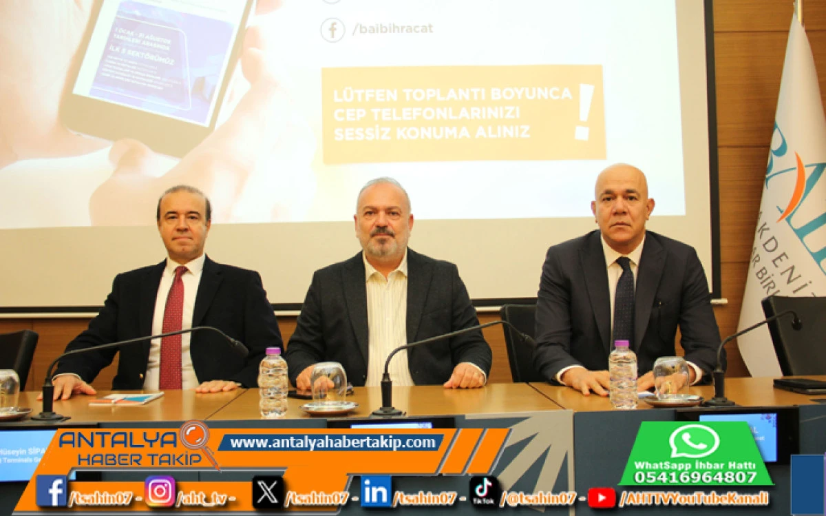 Antalya Limanı’nın Derinliği Artırılacak Ve Ekipmanlar Yenilenecek