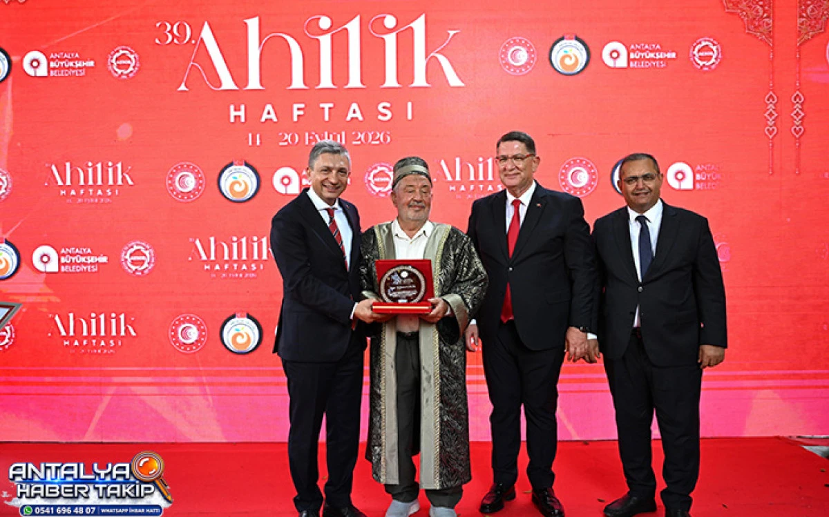 Antalya&rsquo;da Ahilik Haftası Programı D&uuml;zenlendi
