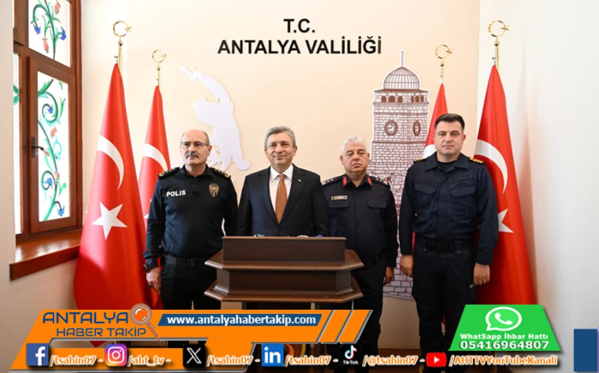 Antalya&rsquo;nın Huzuru Masaya Yatırıldı: Aralık Ayı Ve 2025 Yılı G&uuml;venlik Tablosu A&ccedil;ıklandı