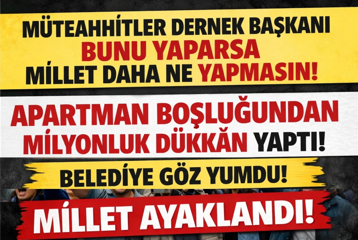 Apartman Boşluğundan Milyonluk D&uuml;kk&acirc;n Yaptı