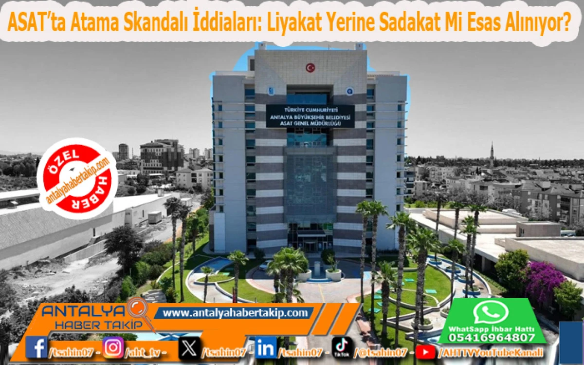 ASAT&rsquo;ta Atama Skandalı İddiaları: Liyakat Yerine Sadakat Mi Esas Alınıyor?