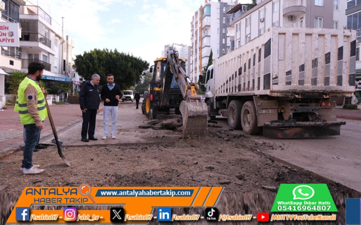 ASAT&rsquo;tan Konyaaltı&rsquo;na Asfalt Seferberliği  