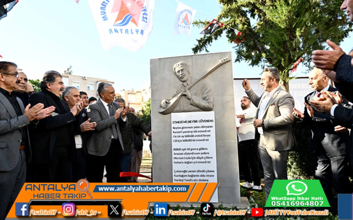 Aşık Murat &Ccedil;obanoğlu Parkı Hizmete A&ccedil;ıldı