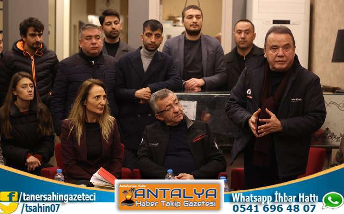 Başkan Böcek Deprem Bölgesi Gaziantep’te 