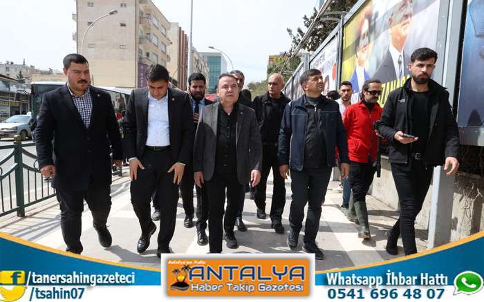 Başkan Böcek Sel Bölgesi Urfa’da