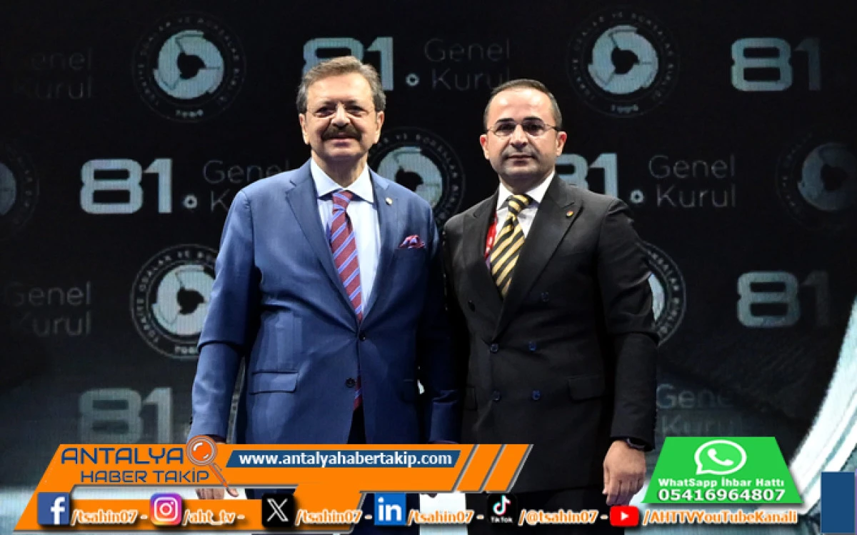 Başkan Güngör, “TOBB Genel Kurulunda Manavgat İş Dünyasının Sorunlarını Aktardık”