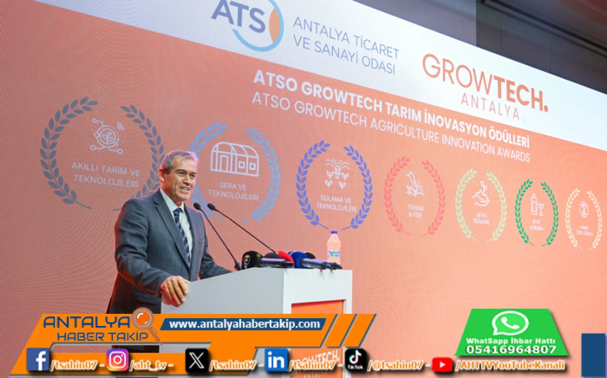 Başkan Hacısüleyman: “Antalya, Yalnızca Türkiye’ye Değil, Dünyaya Yön Veren Tarım Teknolojilerinin Merkezi Olmalı”