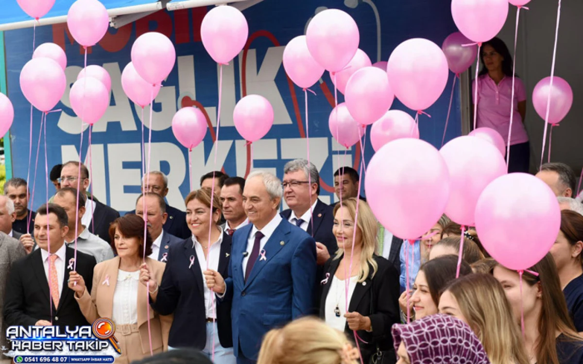 Başkan Kocag&ouml;z&rsquo;den Meme Kanseri Farkındalığına Pembe Balonlu Destek