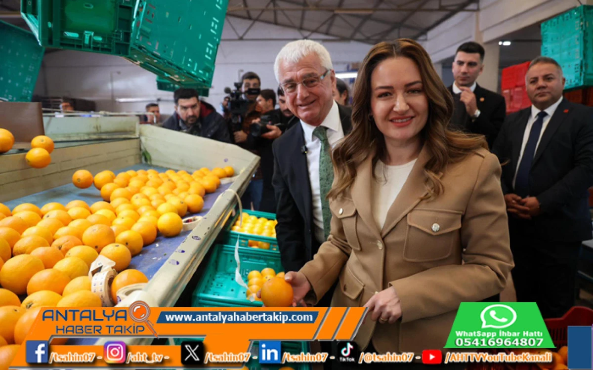 Başkan Vekili &Ouml;zdemir Finike&rsquo;de 