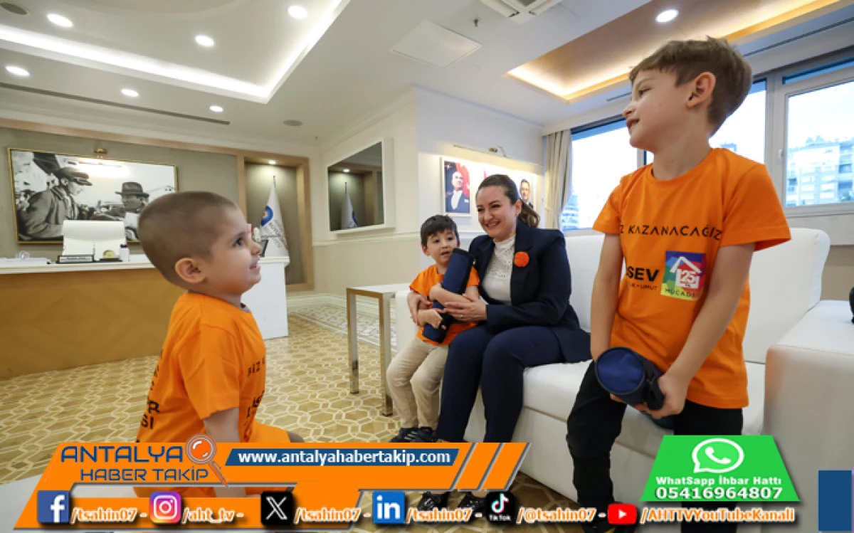 Başkan Vekili Özdemir LÖSEV’li Çocuklarla Buluştu 