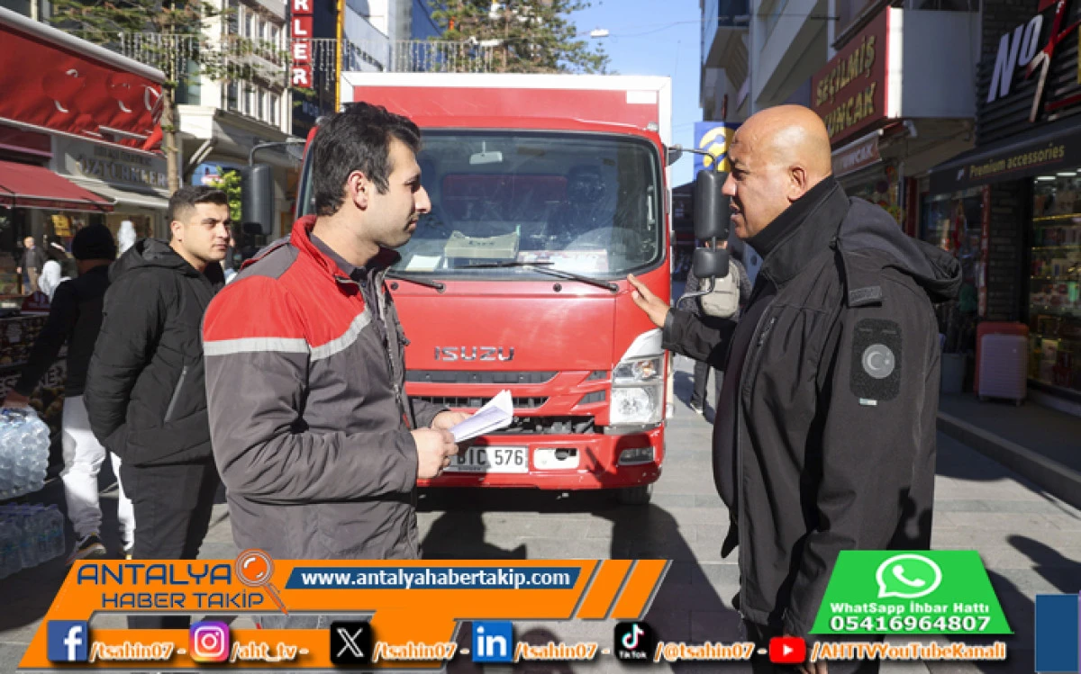 B&uuml;y&uuml;kşehir Zabıtasından Kaldırım İşgallerine Sıkı Denetim 