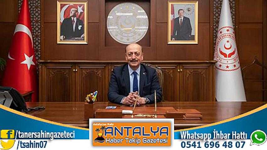 &Ccedil;alışma ve Sosyal G&uuml;venlik Bakanı Prof. Dr. Vedat Bilgin&rsquo;den 23 Nisan Ulusal Egemenlik ve &Ccedil;ocuk Bayramı Mesajı