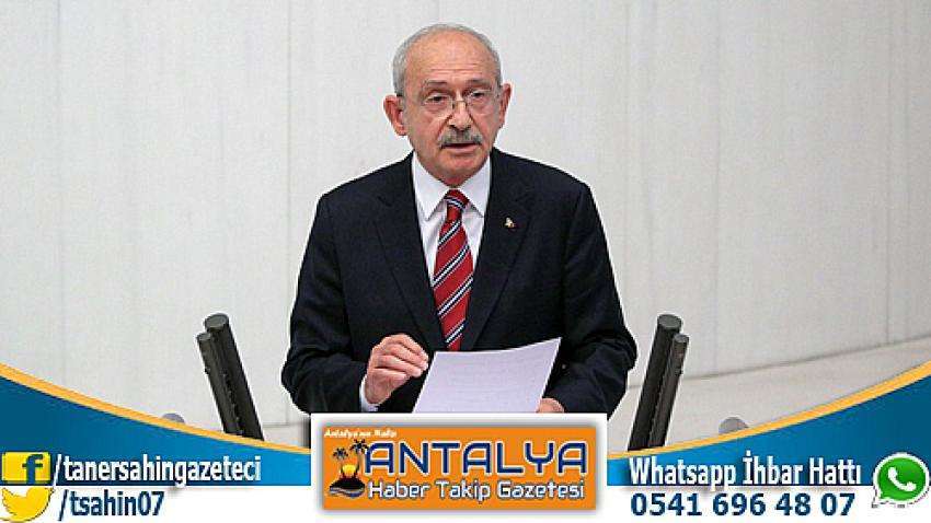 CHP Lideri Kılı&ccedil;daroğlu, TBMM&rsquo;nin A&ccedil;ılışının 102. Yıld&ouml;n&uuml;m&uuml;-Ulusal Egemenlik ve &Ccedil;ocuk Bayramı &Ouml;zel Oturumunda Konuştu
