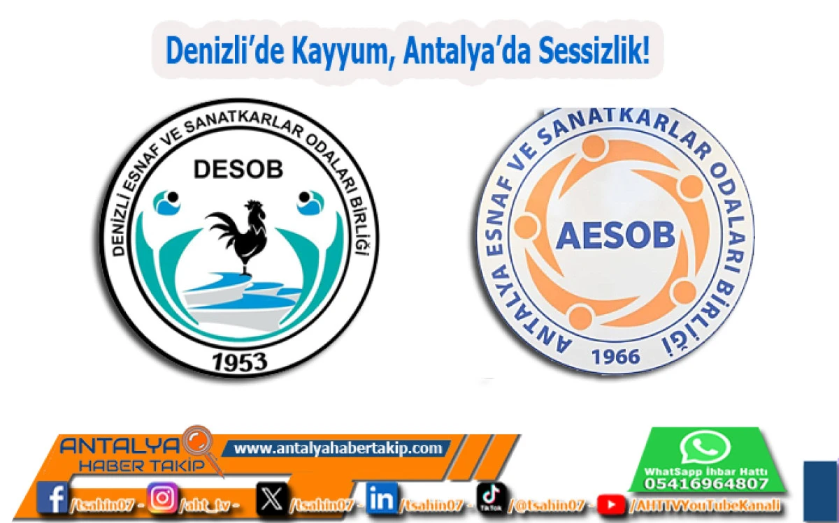 Denizli&rsquo;de Kayyum, Antalya&rsquo;da Sessizlik!