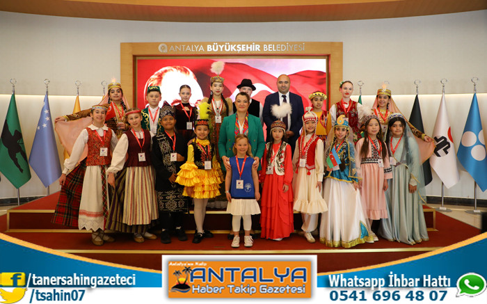 Dünya Çocukları Antalya Büyükşehir Belediyesi’ni Ziyaret Etti
