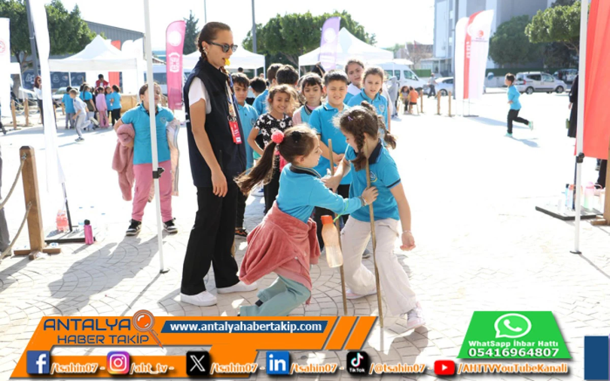 Geleneksel Oyunlar Tırı, Antalyalı Öğrencilerle Buluştu