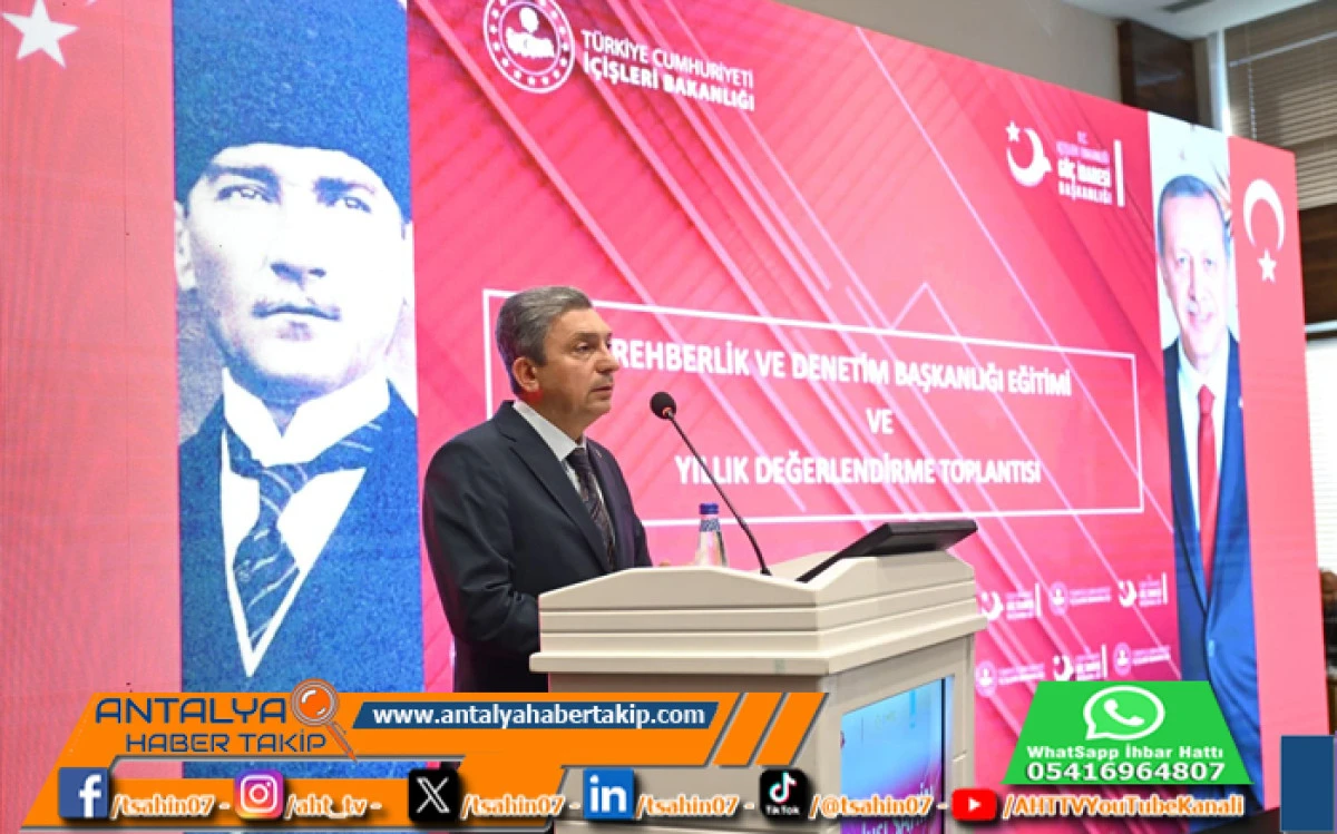 Göç İdaresi Rehberlik Ve Denetim Başkanlığı Eğitimi Ve Yıllık Değerlendirme Toplantısı Gerçekleştirildi