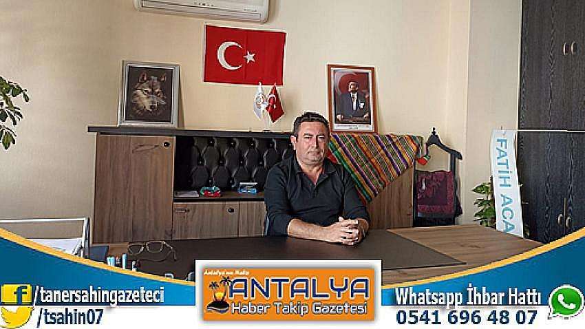 G&uuml;c&uuml;m&uuml;z Antalya Platformu Başkanı Mustafa Duran&rsquo;dan 19 Mayıs Atat&uuml;rk'&uuml; Anma, Gen&ccedil;lik ve Spor Bayramı Mesajı