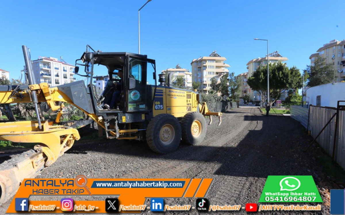 G&uuml;neş Mahallesi&rsquo;ne Yeni Yollar Ve Otopark