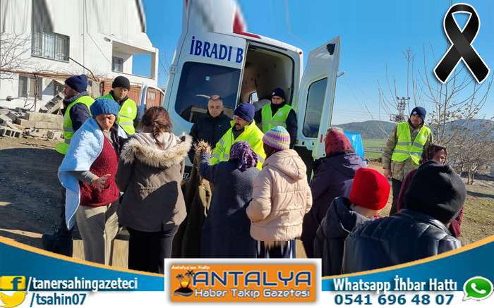 İbradı Belediyesinden Kırsala Destekler Devam Ediyor