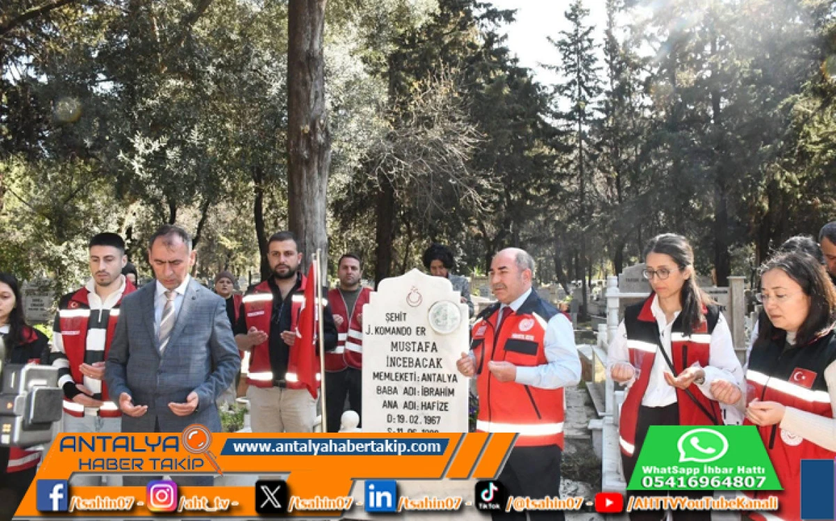 İl M&uuml;d&uuml;r&uuml; Galip S&ouml;kmen Tarafından Şehit Kabri Ziyareti Ger&ccedil;ekleştirildi