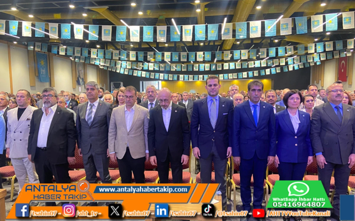 İYİ Parti Antalya 3. Olağan Kongresinde Sandık Başında Tek Aday: Ali Adnan Kaya