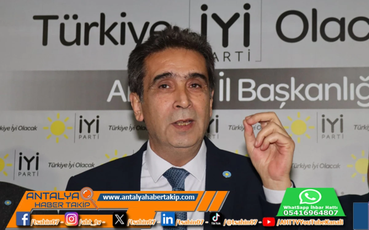 İyi Parti İl Başkanı Ali Adnan Kaya’dan Kaş’taki Polis Saldırısına Sert Tepki “Polise Uzanan El, Devlete Kalkmıştır!”