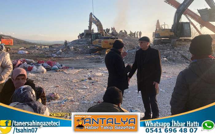 İyi Partili Subaşı Deprem Bölgesinde