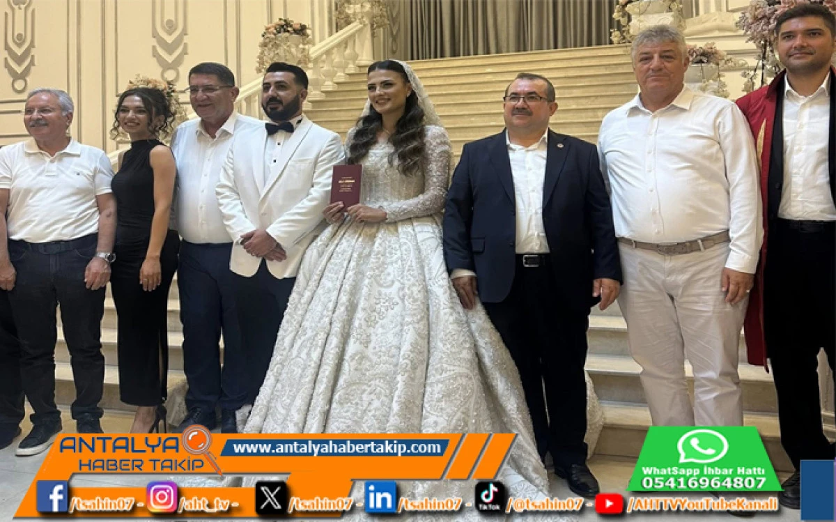 Kamu-der Antalya İl Temsilcisi İhsan Üre'nin Oğlu Dünyevine Girdi