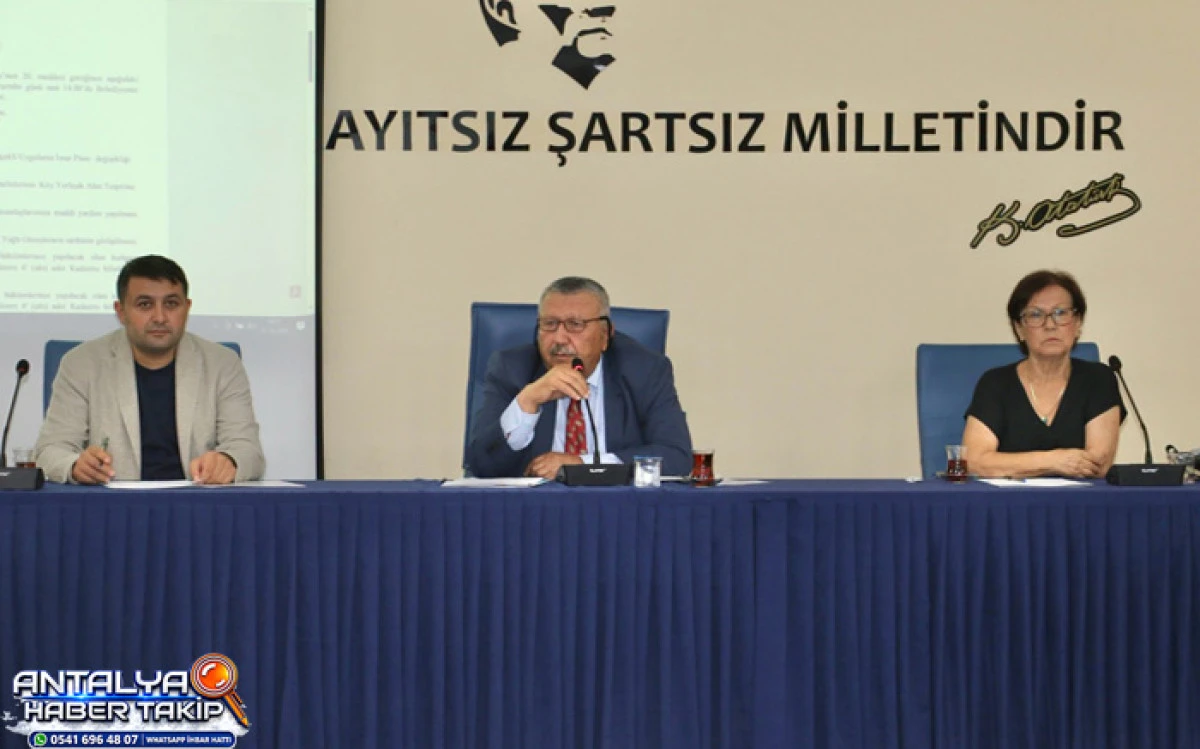 Kaş Belediyesi Ekim Ayı Meclis Toplantısı Yapıldı