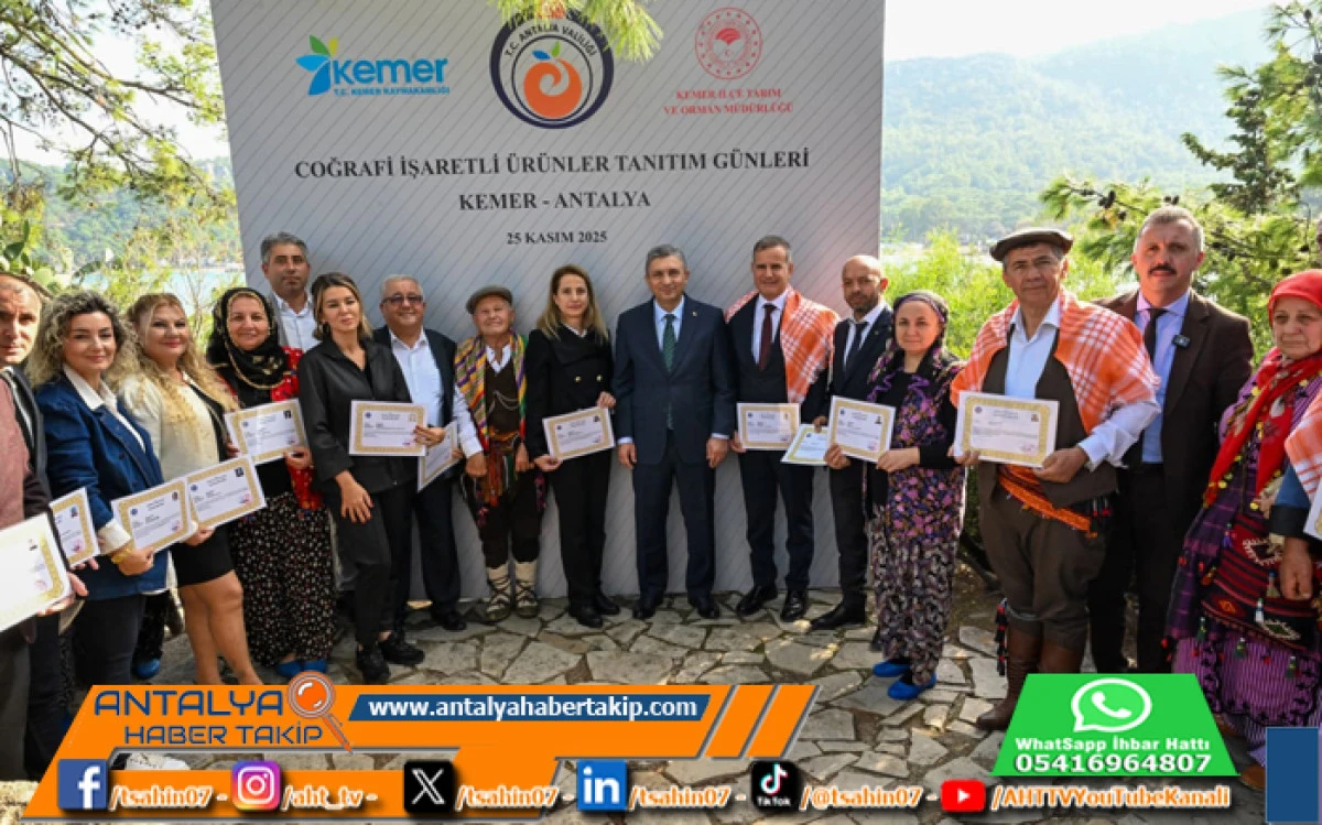 Kemer’in Eşsiz Lezzetleri Coğrafi İşaret Yolunda