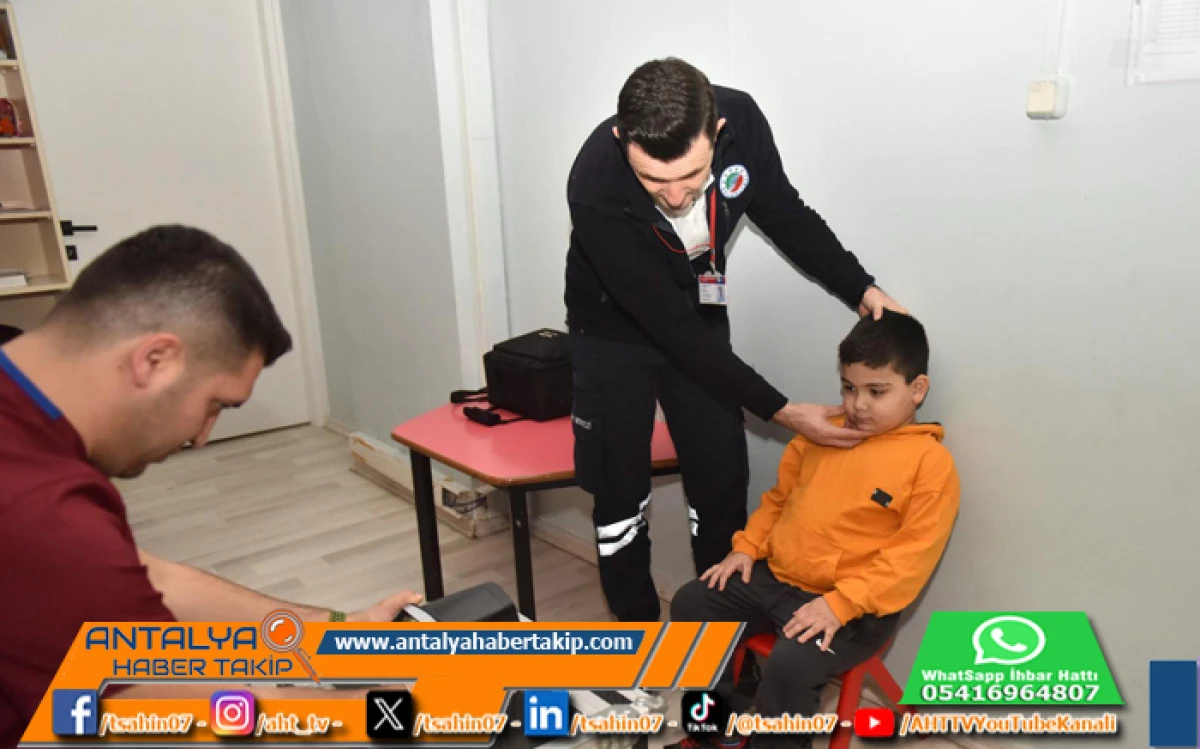 Kepez&rsquo;de Minik G&ouml;zlere Tarama 