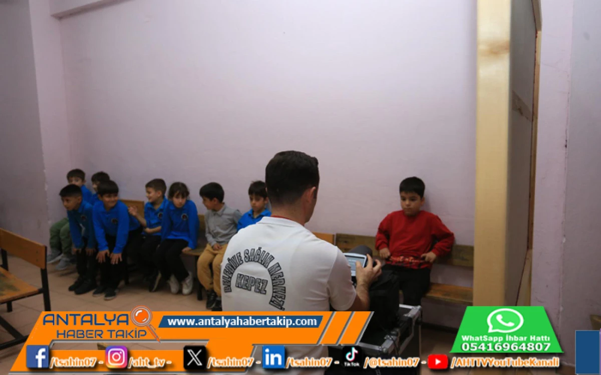 Kepez’den Öğrencilere Göz Sağlığı Taraması