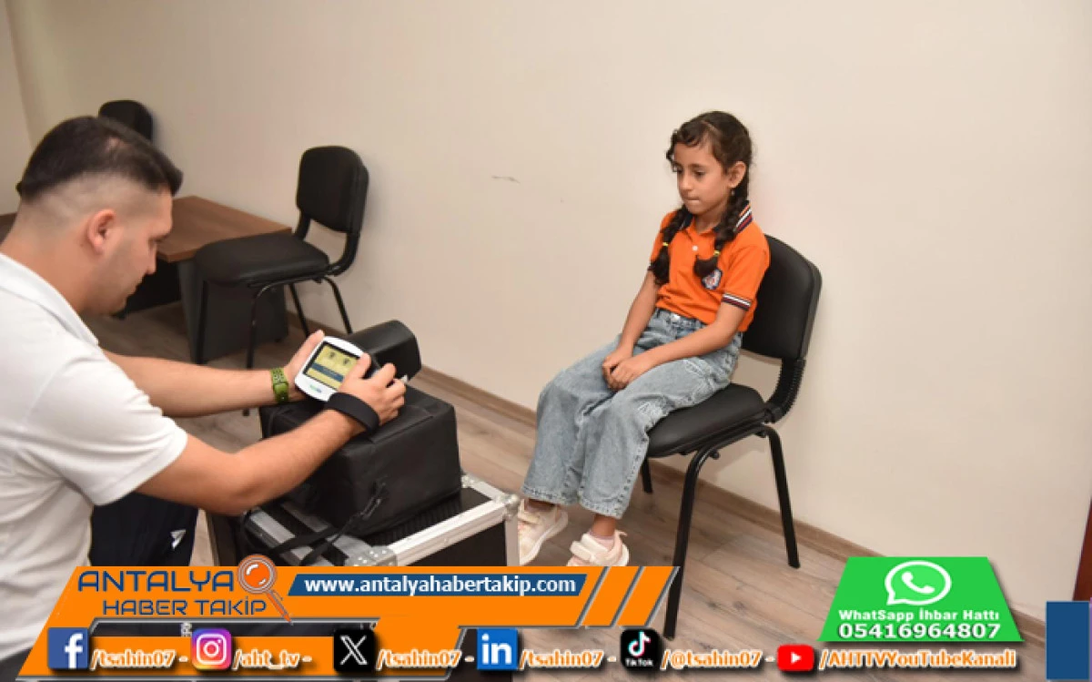 Kepez’den Öğrencilere Göz Taraması