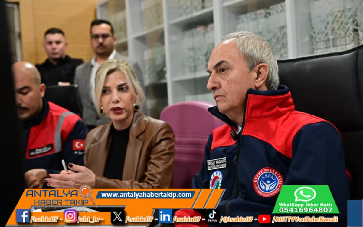 Kepez&rsquo;in Afet Koordinasyon Toplantısında Sahadaki &Ccedil;alışmalar Değerlendirildi  