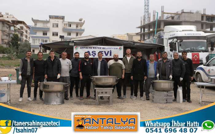 Kepez’in Sahra Mutfağı Deprem Bölgesinden Ayrılmıyor 