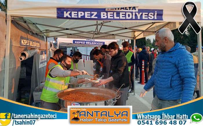 Kepez’in Sahra Mutfaklarından Günde 20 Bin Kişiye Sıcak Yemek  