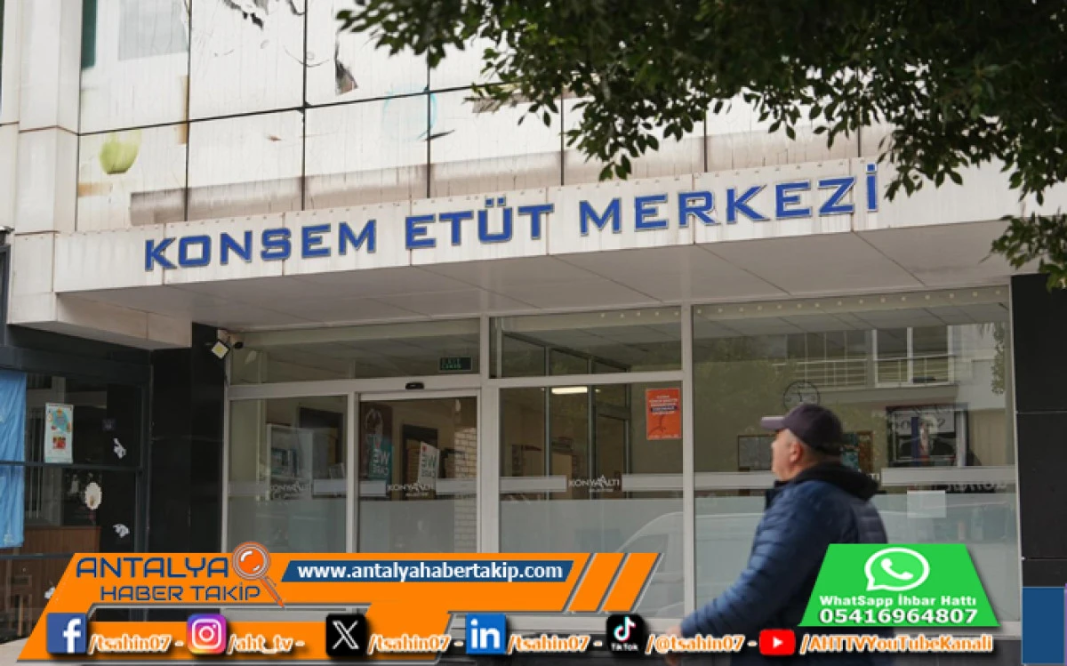 Konyaaltı Belediyesi Et&uuml;t Merkezi&rsquo;nde Eğitime Ara Yok